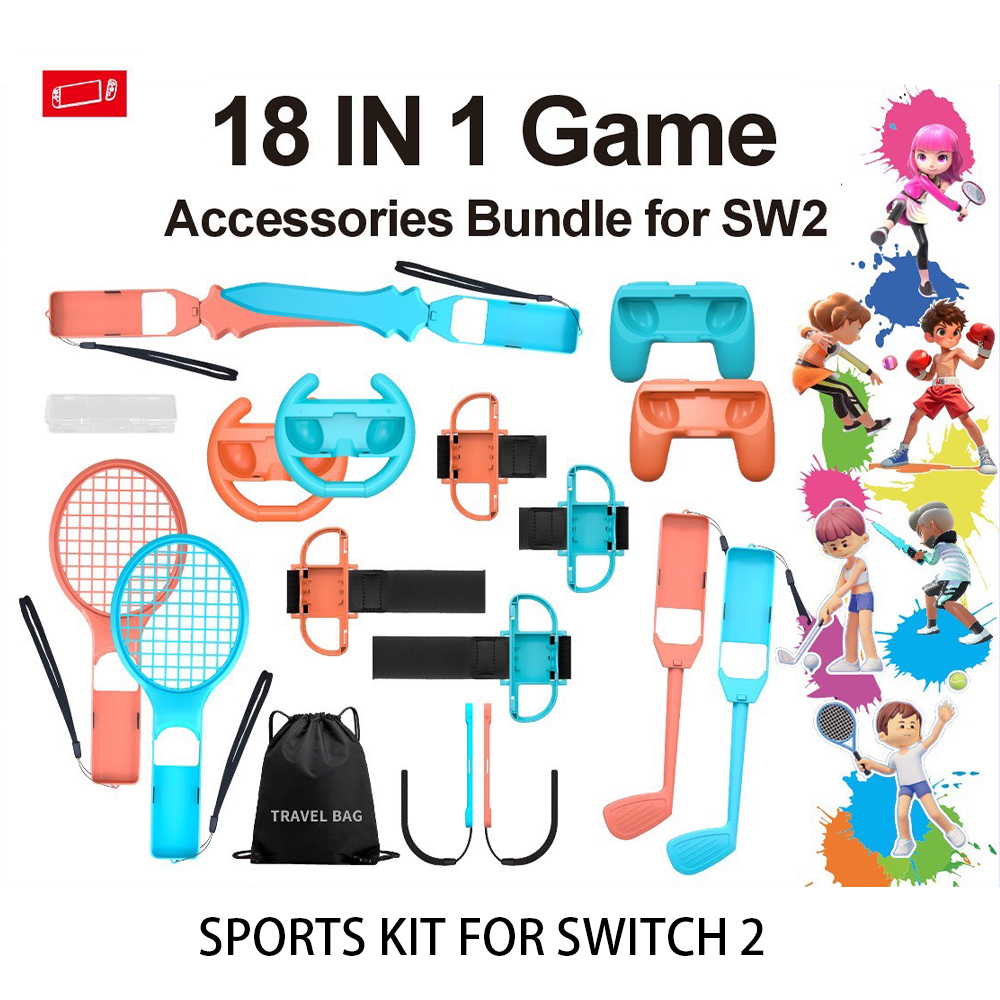 Party Games Switch 1 - For Switch 2 Sports Accessories Bundle
