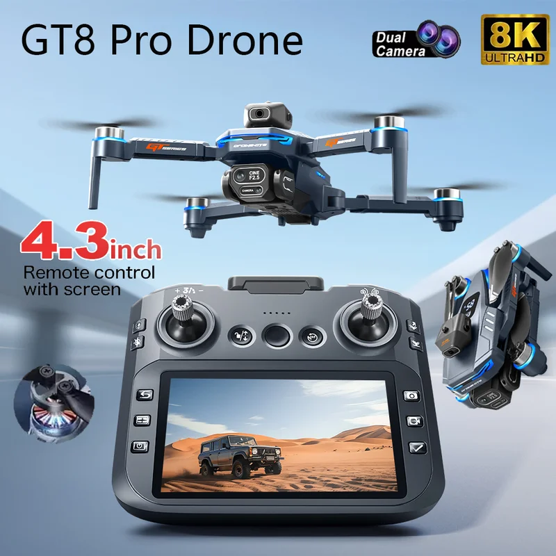 Party Games New Year - 2026 New GT8 Drone GPS 8K