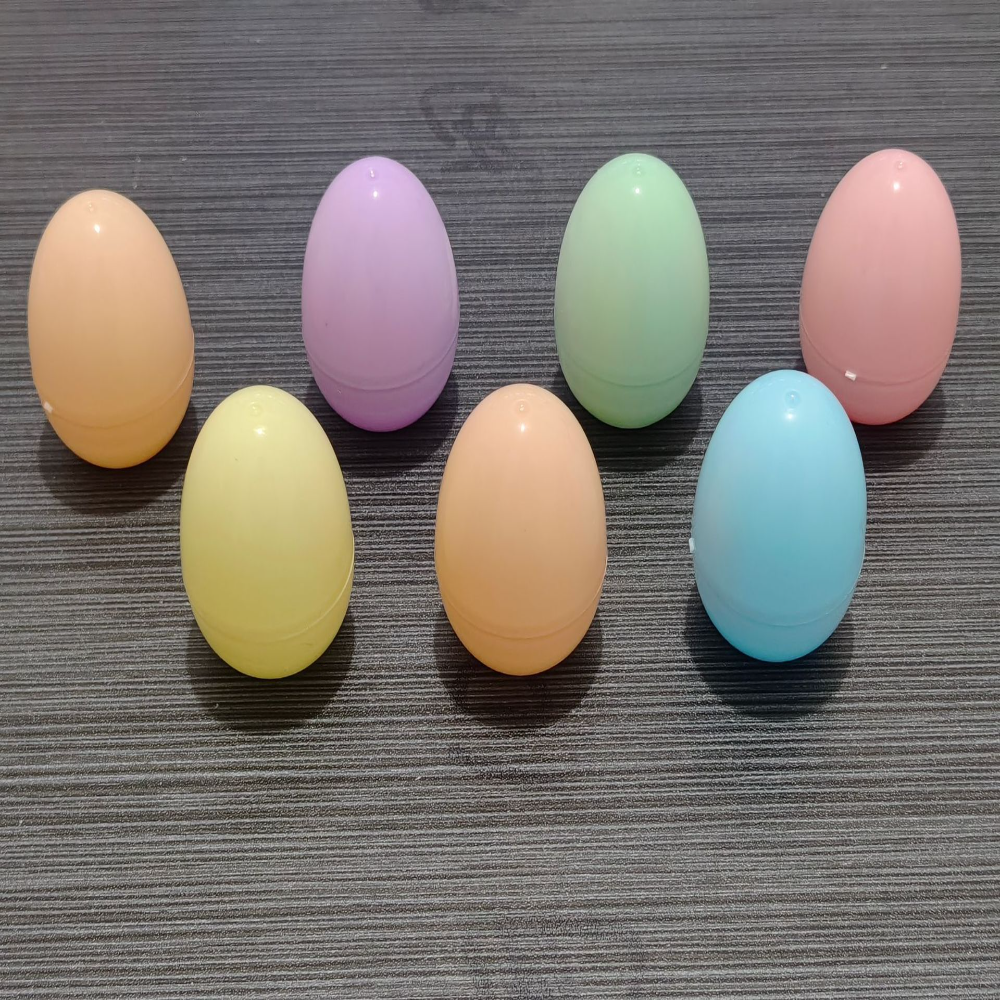 Party Games Egg - 5pcs Fillable Easter Eggs Color Plastic