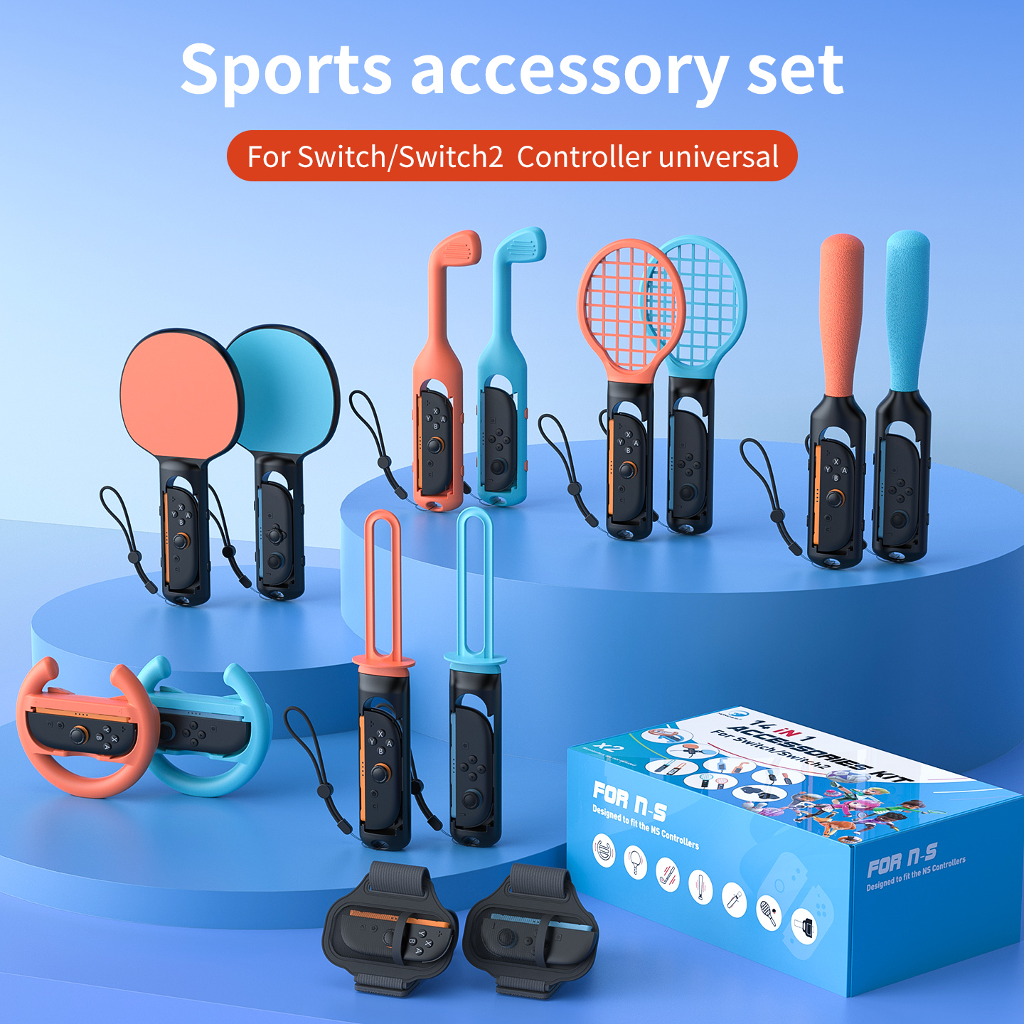 HONCAM Switch2 Sports Kit 14 i - Party Games Switch 1 recension och pris