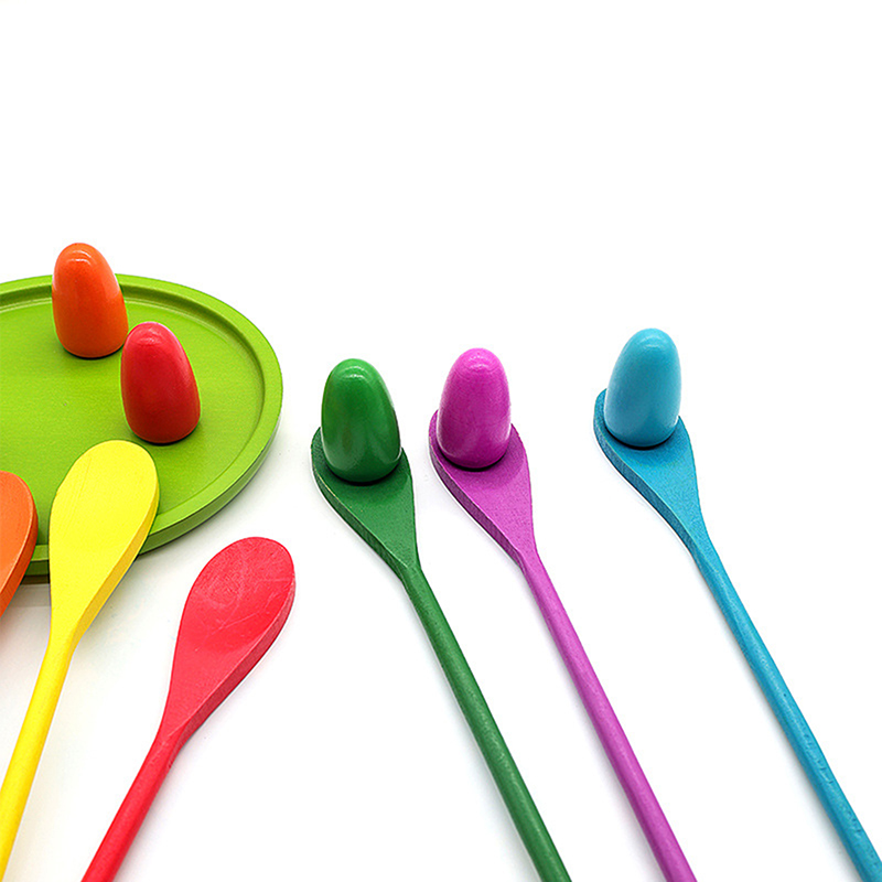 Z. 6 Pcs Egg Spoon Race Game S - Party Games Egg recension och pris