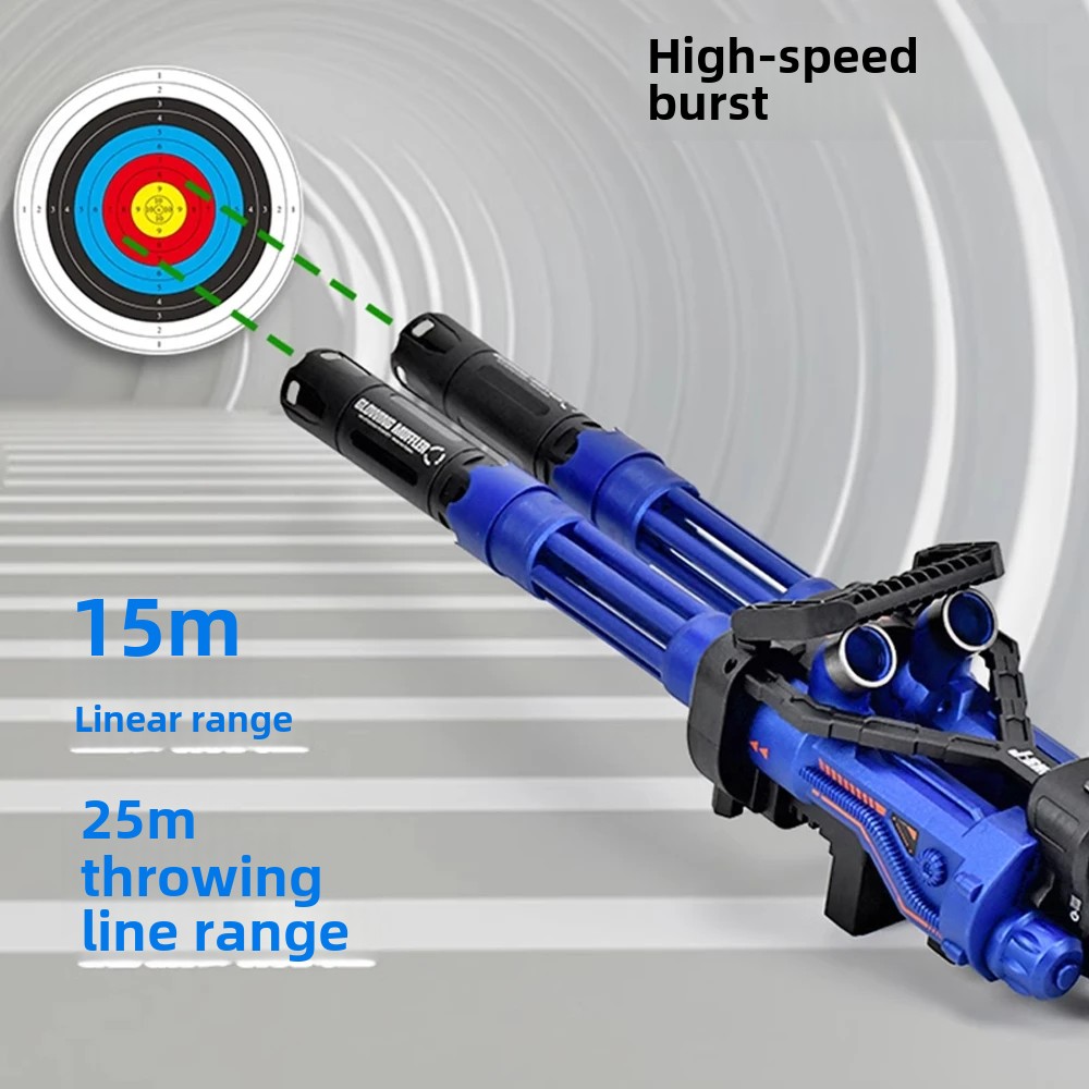 High-Speed Gatling Electric Ba - Party Games Kids Outdoor recension och pris