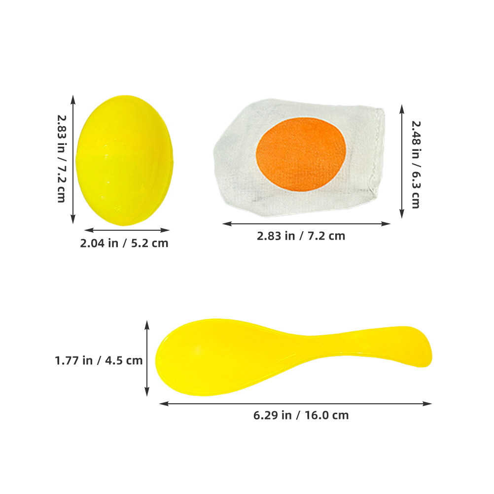 4Sets Colorful Balance Spoon E - Party Games Kids Outdoor recension och pris