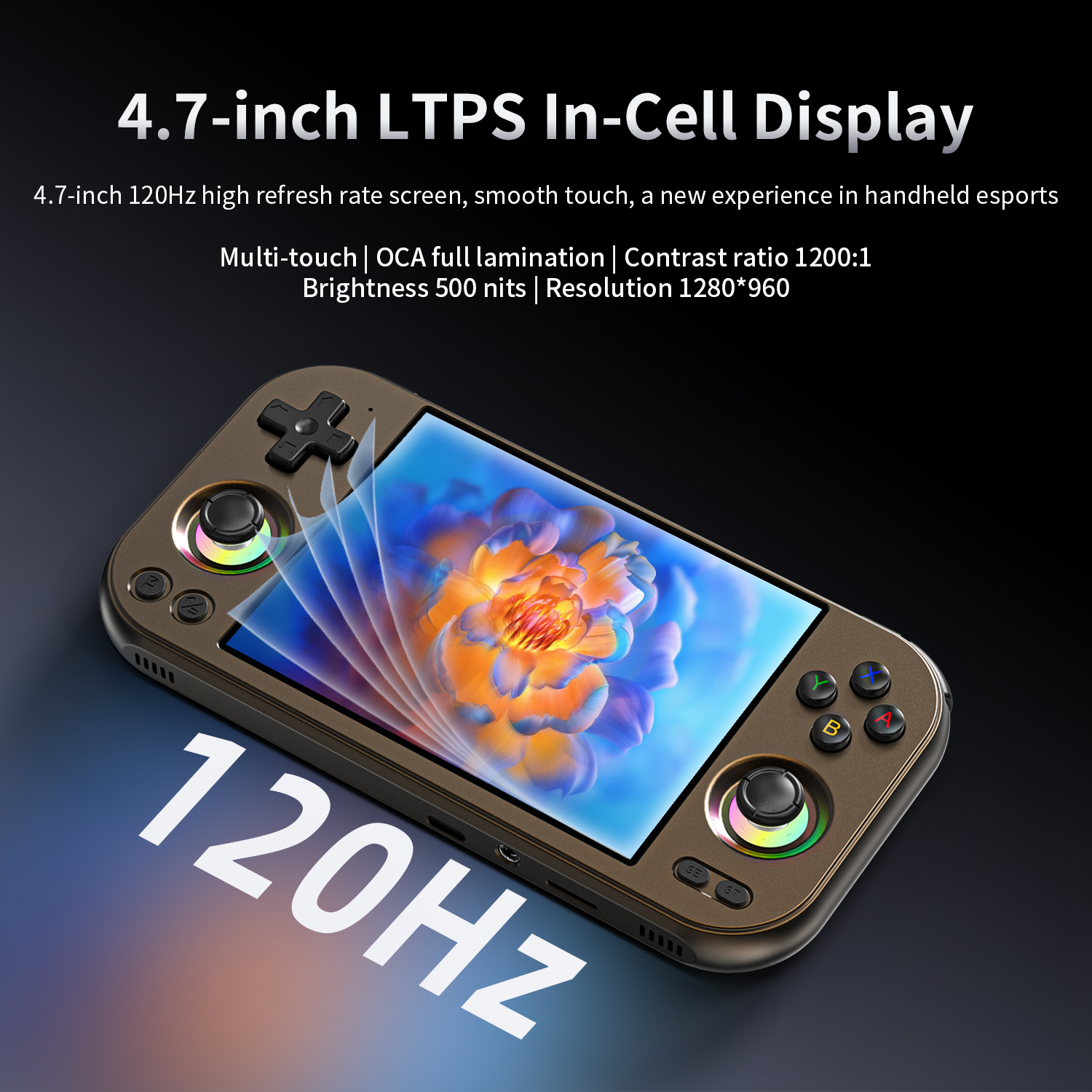 ANBERNIC RG 477M Retro Handhel - Party Games Download recension och pris