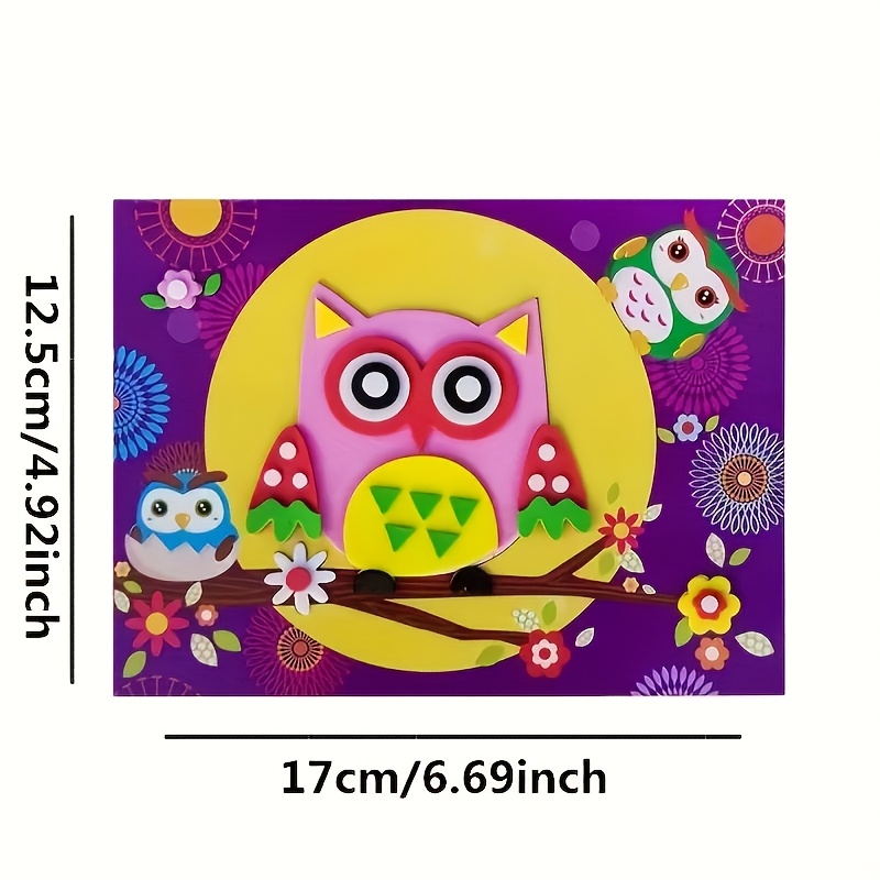 Children's 3D Stickers, 10 Ran - Party Games New Year recension och pris