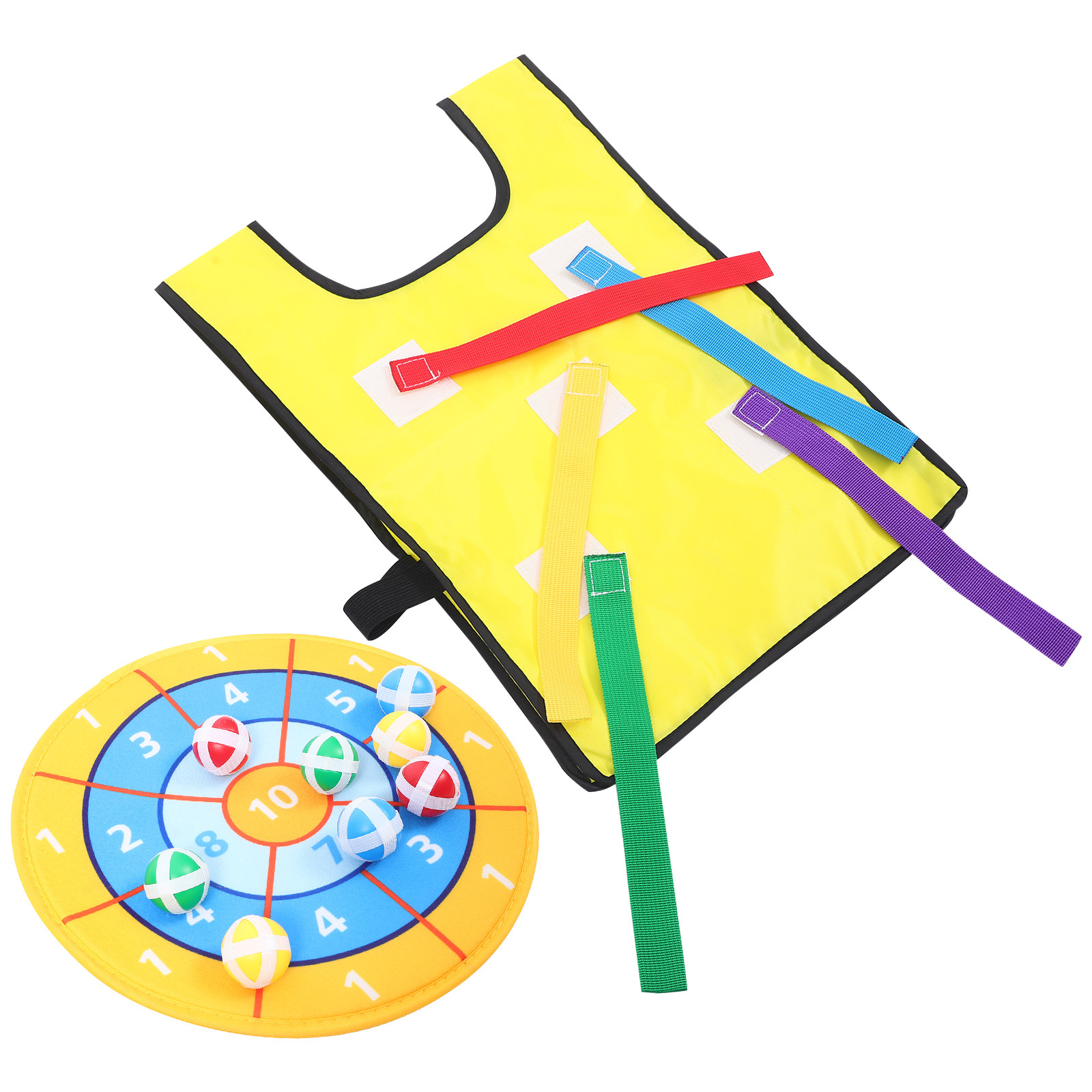 1Set Sticky Ball Vest Kit Soft - Party Games Kids Outdoor recension och pris