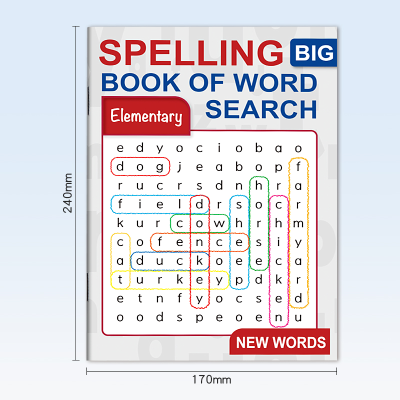 32-Page Word Search Game Book, - Party Games New Year recension och pris