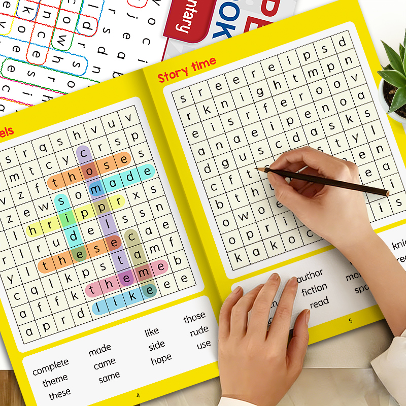32-Page Word Search Game Book, - Party Games New Year recension och pris