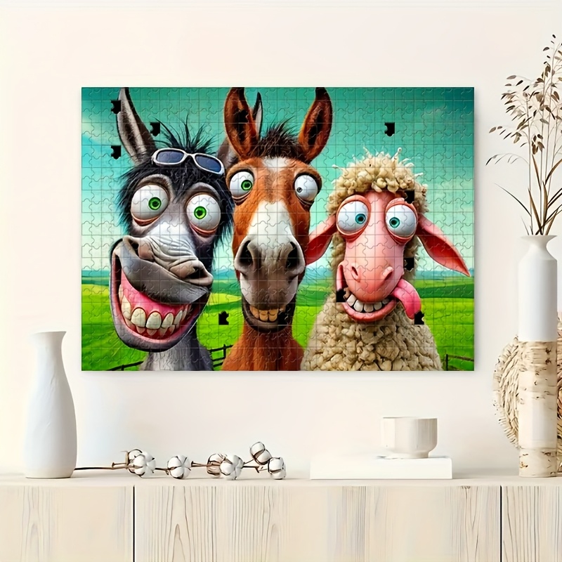 1000pcs Puzzle Game with Funny - Party Family Games recension och pris
