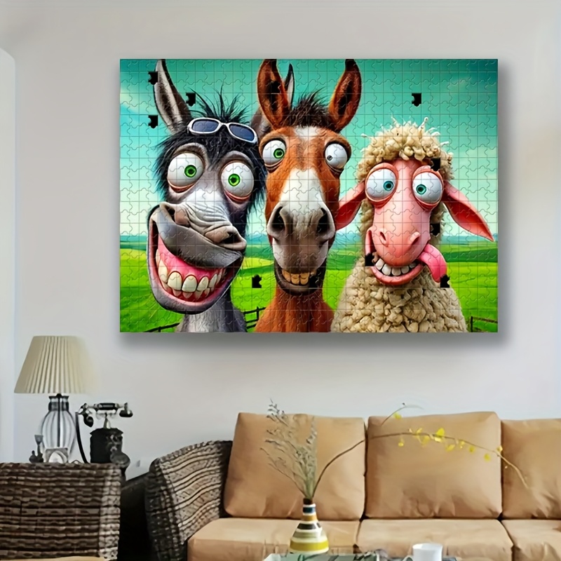 1000pcs Puzzle Game with Funny - Party Family Games recension och pris