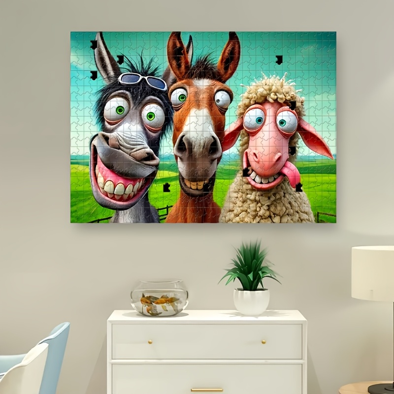 1000pcs Puzzle Game with Funny - Party Family Games recension och pris