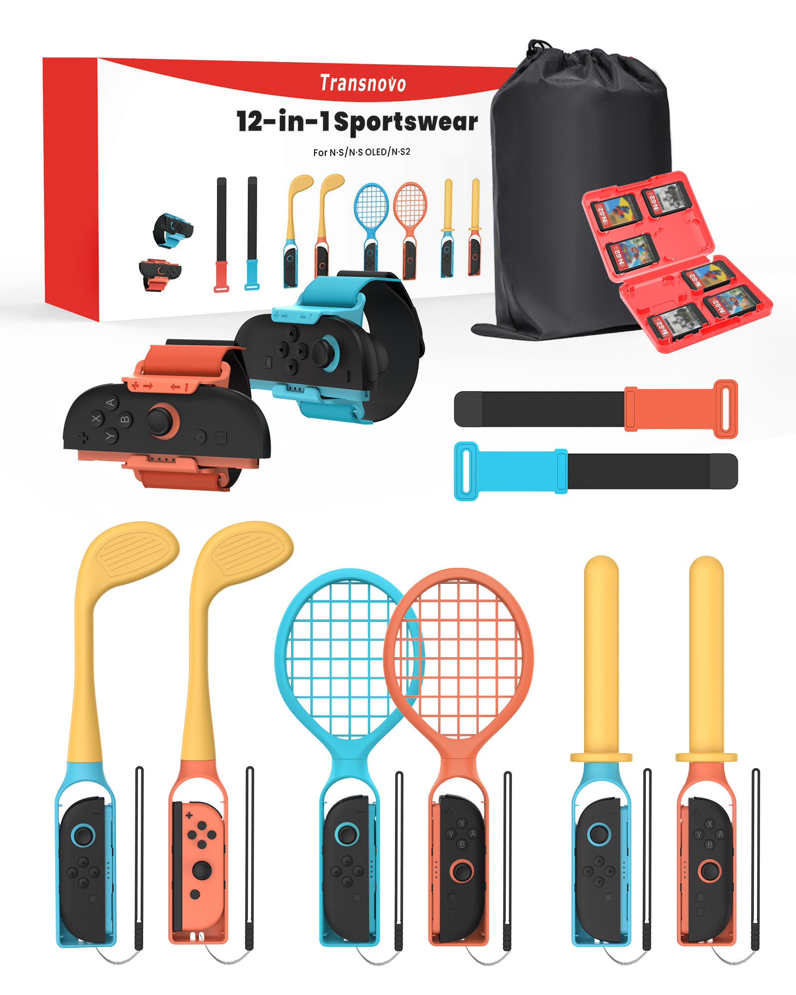 Transnovo Sport Accessories fo - Party Games Switch 1 recension och pris