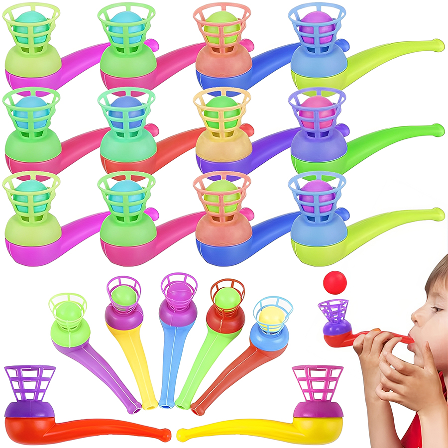 12pcs 10cm Floating Blowball G - Party Games Competition recension och pris