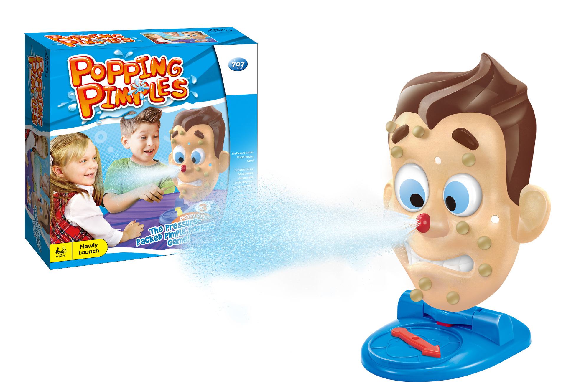 Popping Pimples Toy, Water Spr - Party Games Jogos recension och pris