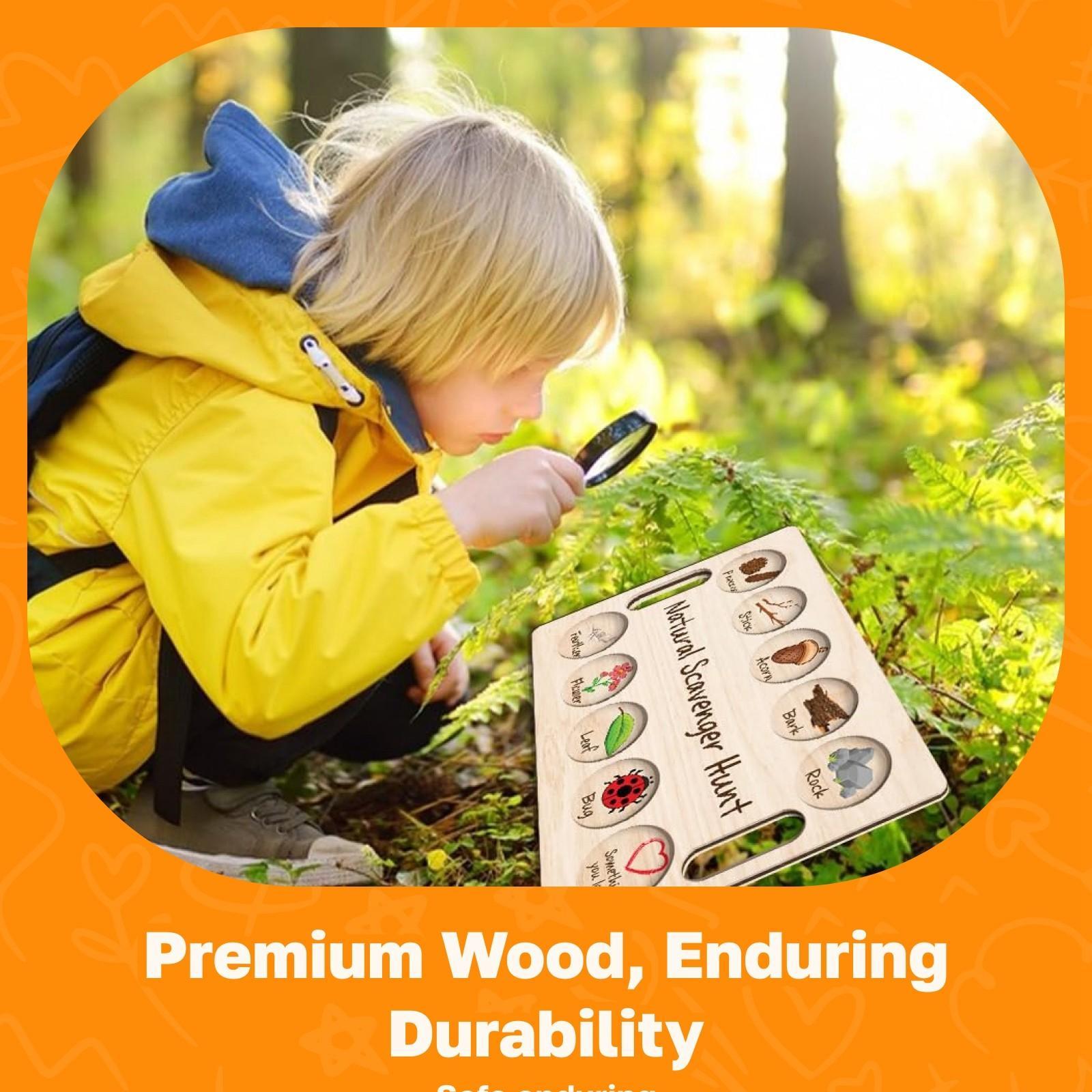 Nature Exploration Toys Find T - Scavenger Hunt Card recension och pris