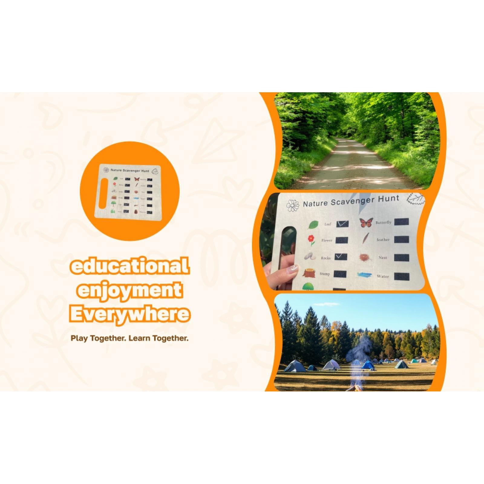 Nature Exploration Toys Find T - Scavenger Hunt Card recension och pris