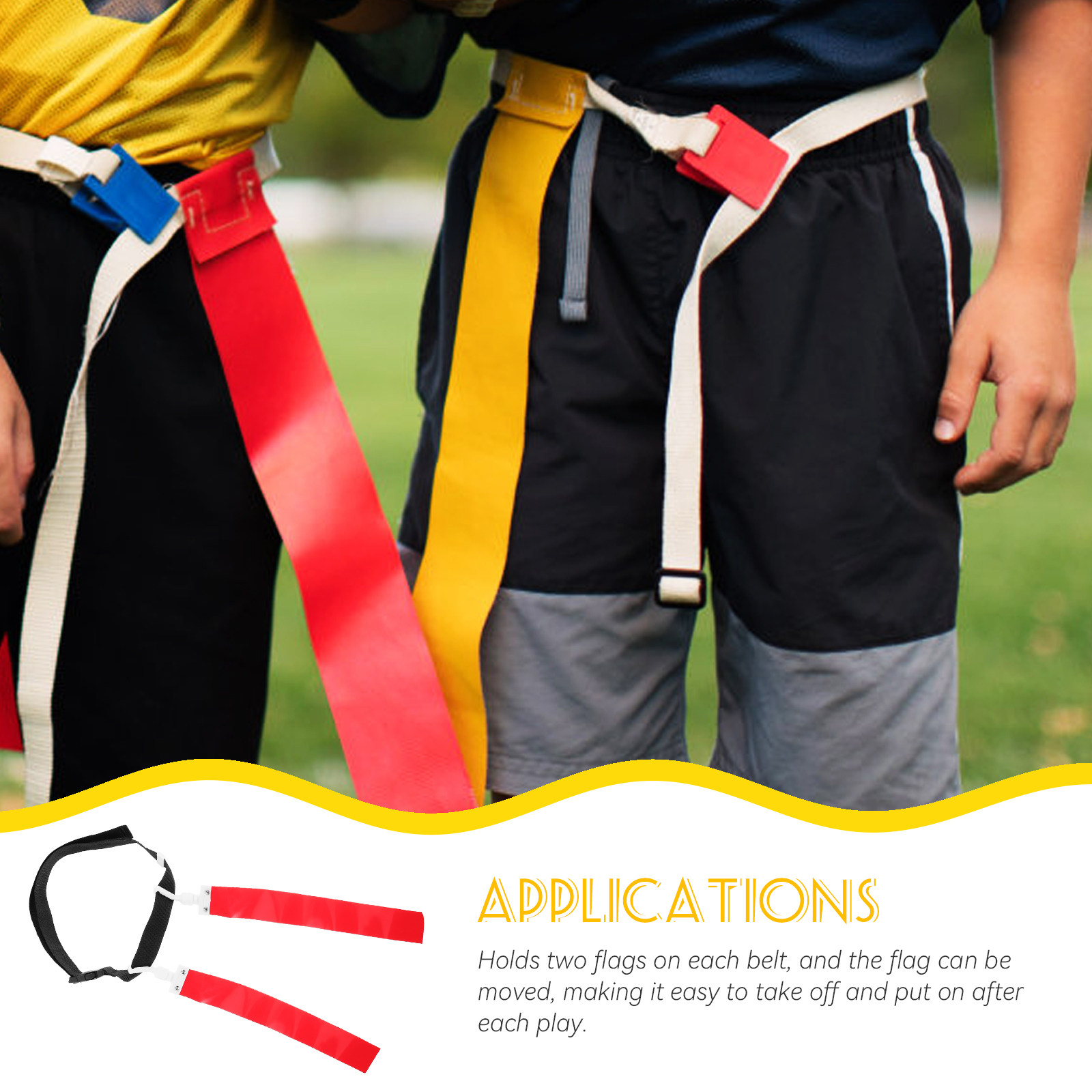 Adjustable Moveable Football W - Capture Flag Set recension och pris