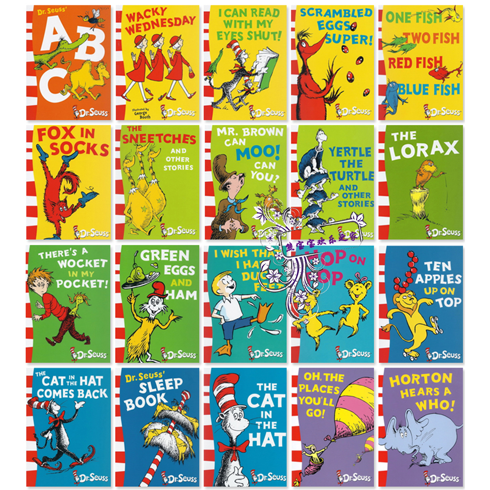 Random 1 Book Dr.Seuss Interes - Party Games New Year recension och pris