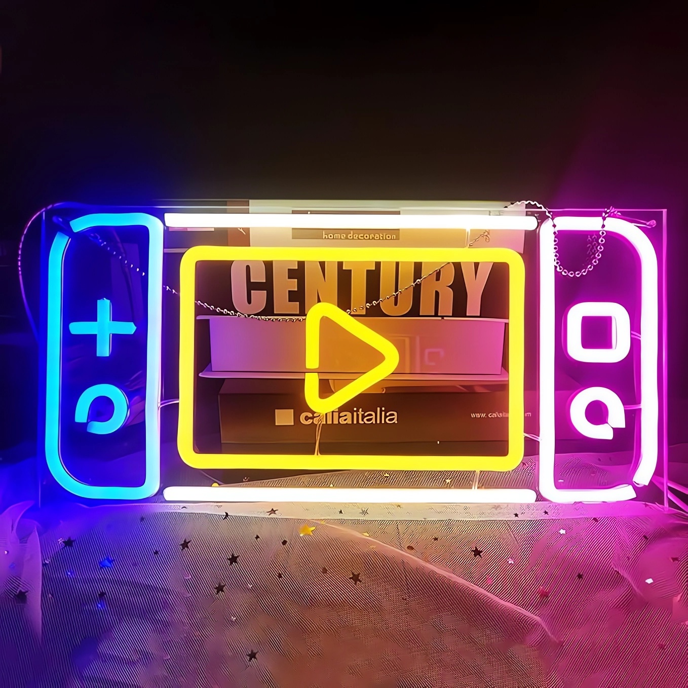 1 game switch neon sign, art w - Party Games Switch 1 recension och pris