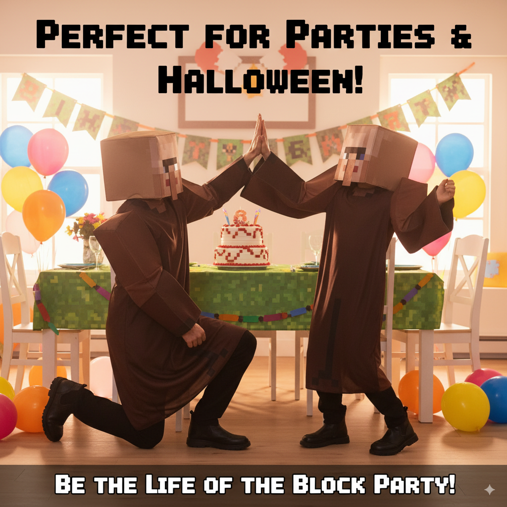 Kids Pixel World Halloween Cos - Party Games School recension och pris