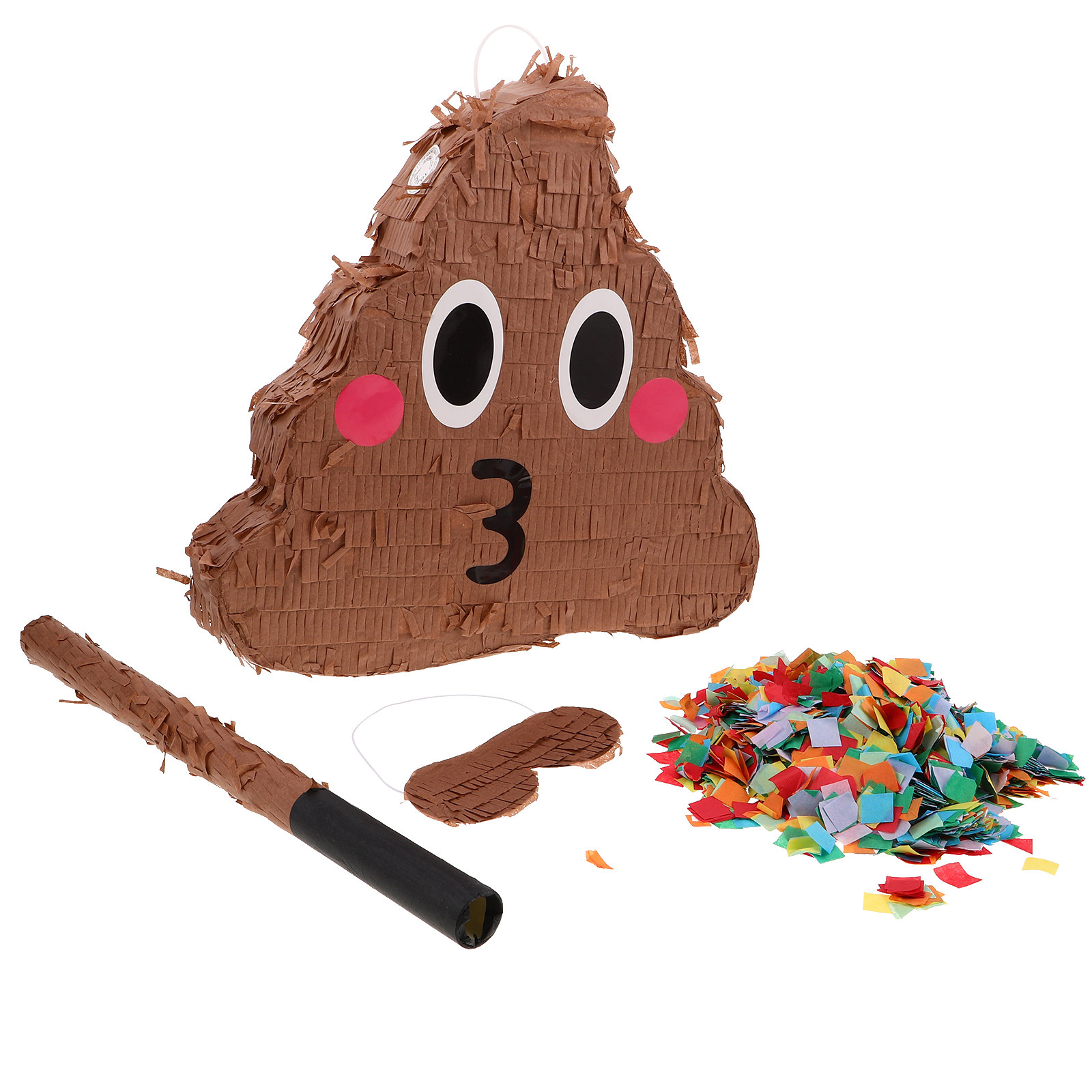 1Set Poop Party Pinata for Bir - Party Family Games recension och pris