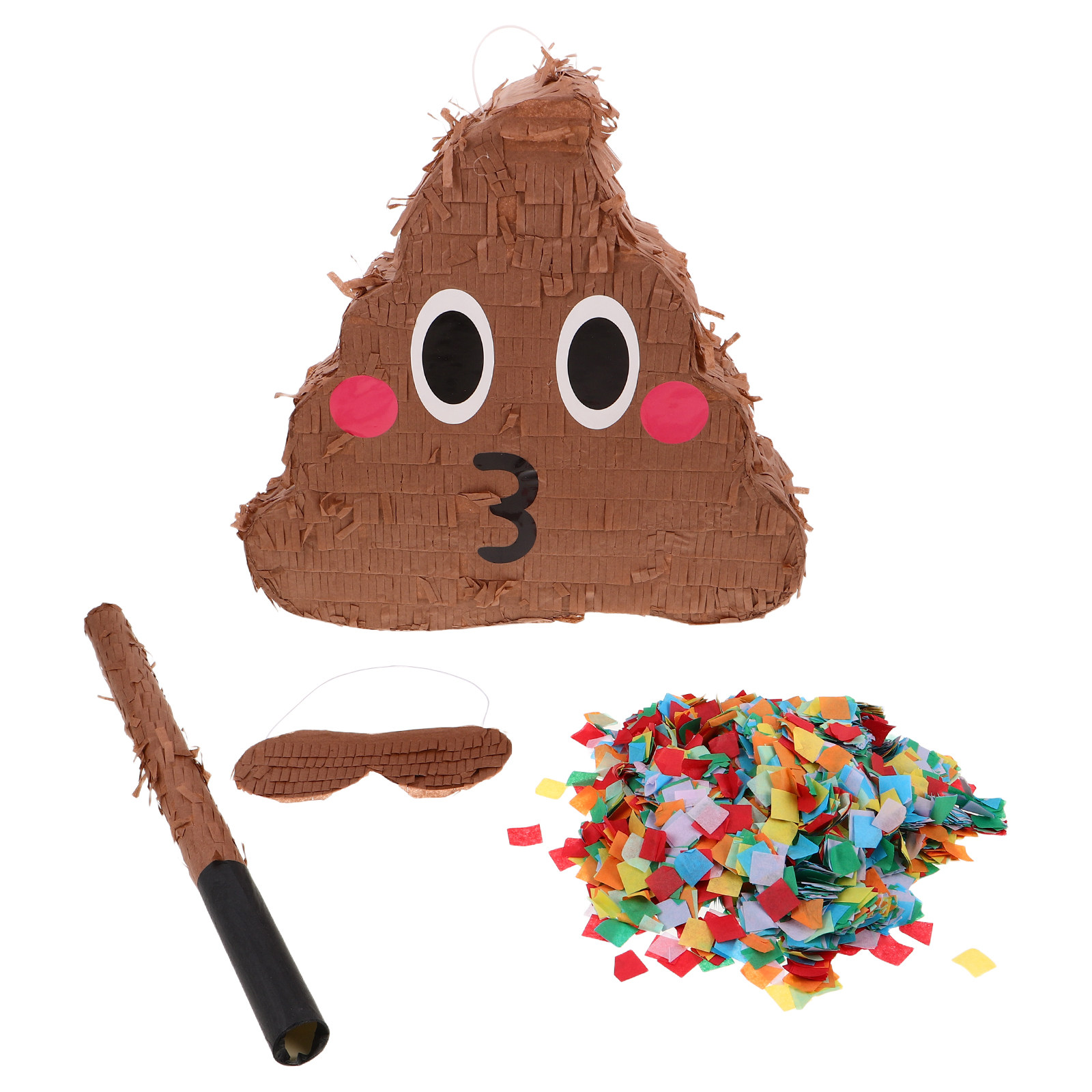 1Set Poop Party Pinata for Bir - Party Family Games recension och pris