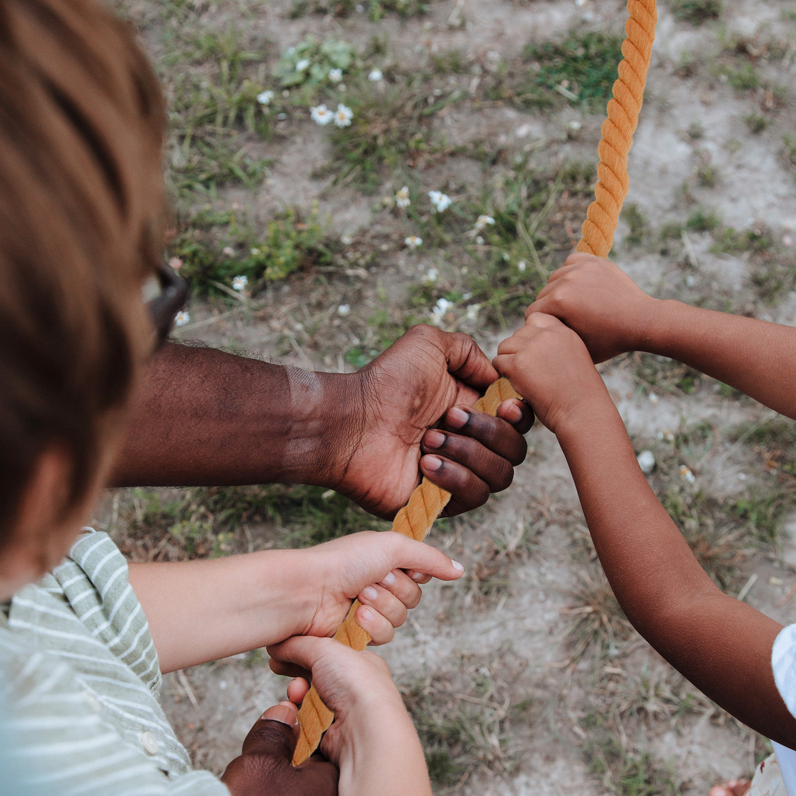 Twisted Cotton Tug Rope for Tu - Party Games Competition recension och pris