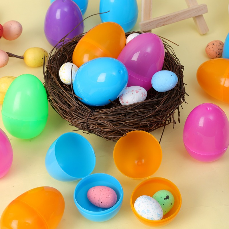 50/10x Colorful Fillable Easte - Party Games Egg recension och pris