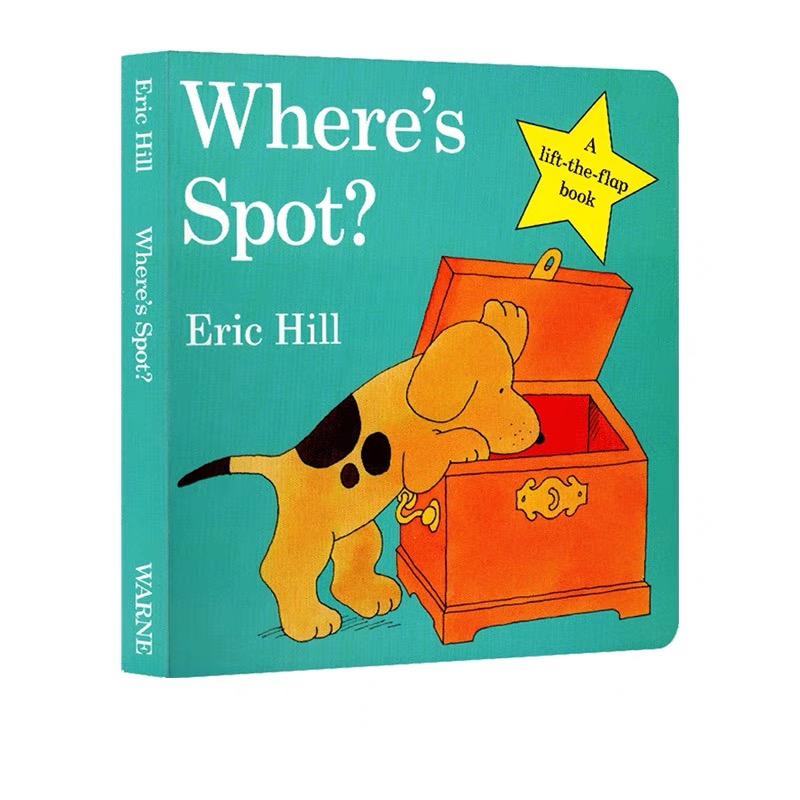 Where's Spot? Lift-the-Flap Ca - Party Games New Year recension och pris