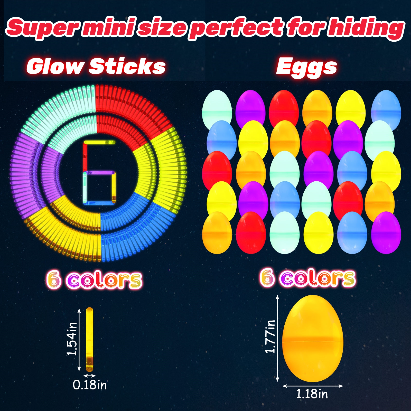 100-300Set Easter Eggs with Mi - Party Games Egg recension och pris