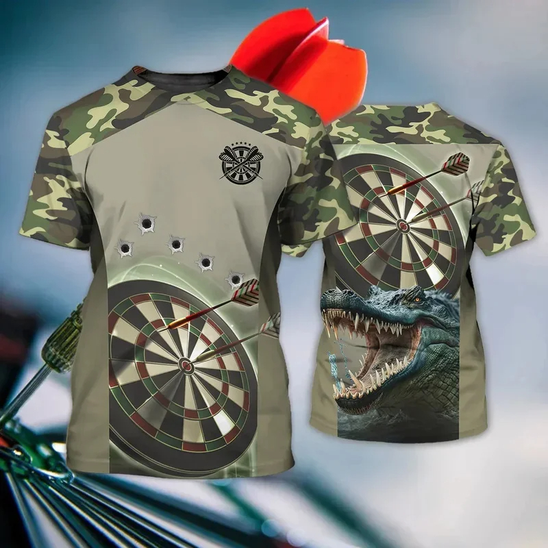 Darts Roulette T-shirt Men's B - Party Games Competition recension och pris