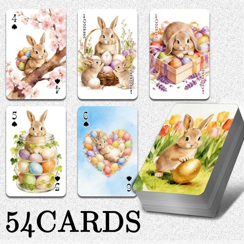 54pcs Standard Playing Cards f - Party Games Egg recension och pris