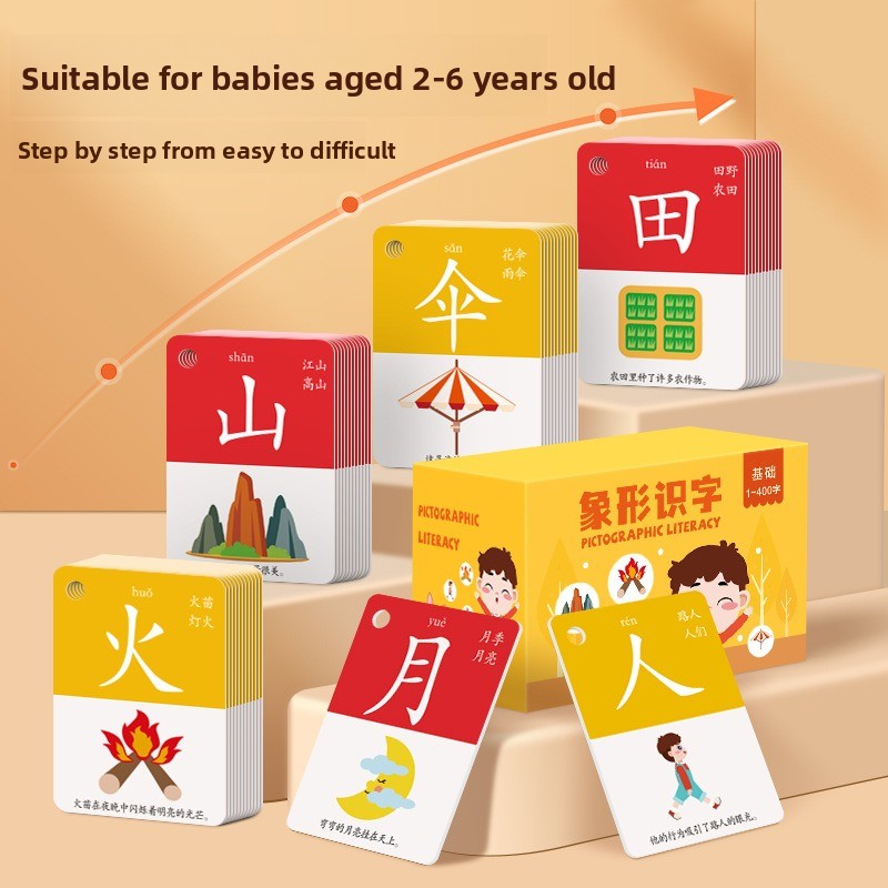 200 Double-Sided Chinese Flash - Party Games New Year recension och pris