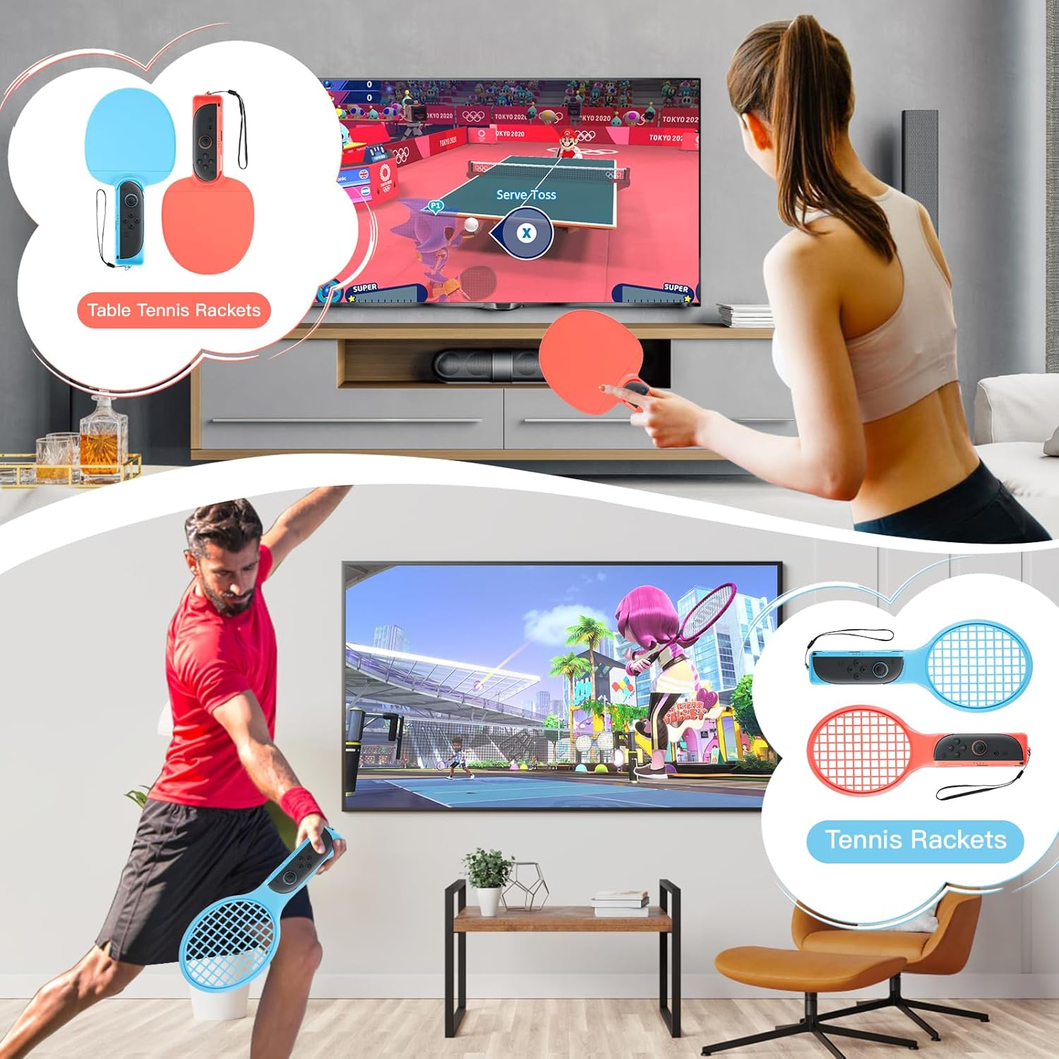 Switch 2 Sports Accessories Bu - Party Games Switch 1 recension och pris