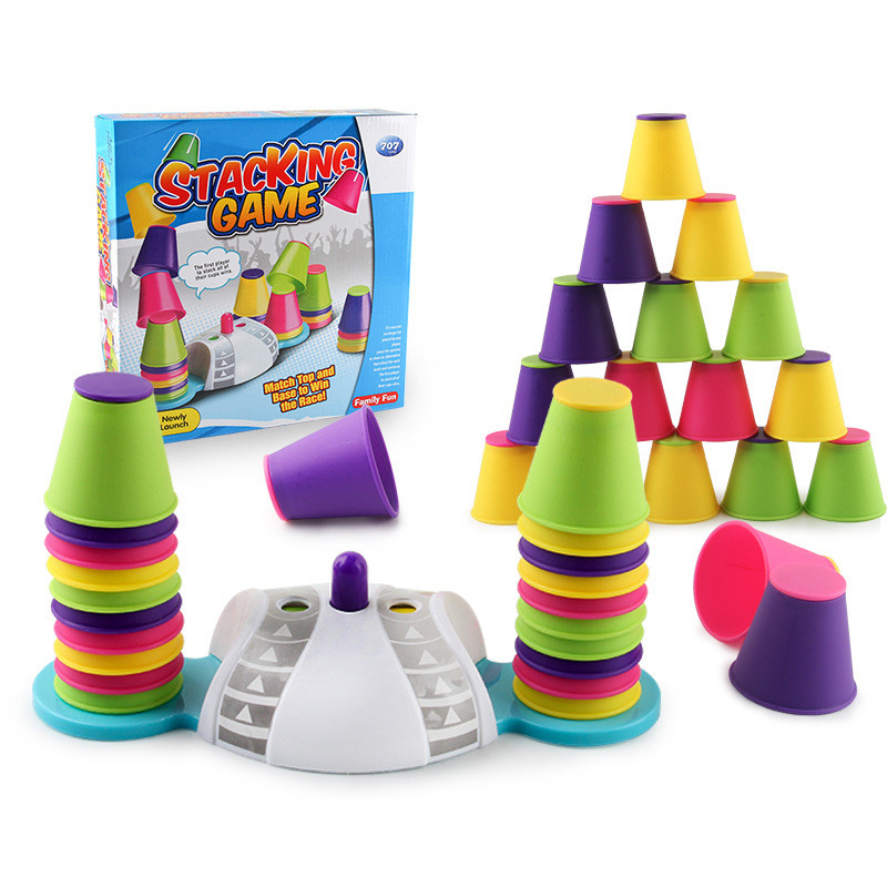 Folding Cup Stracking Game spo - Party Games Competition recension och pris