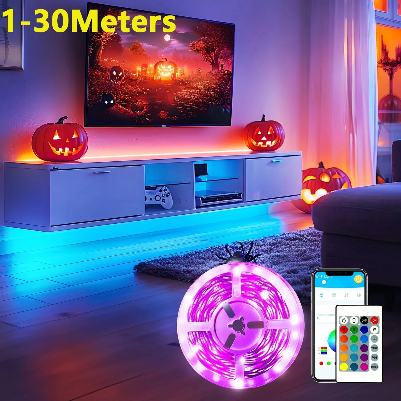 1-30m Smart RGB LED Strip Ligh - Party Games Switch 1 recension och pris