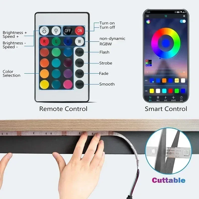 1-30m Smart RGB LED Strip Ligh - Party Games Switch 1 recension och pris