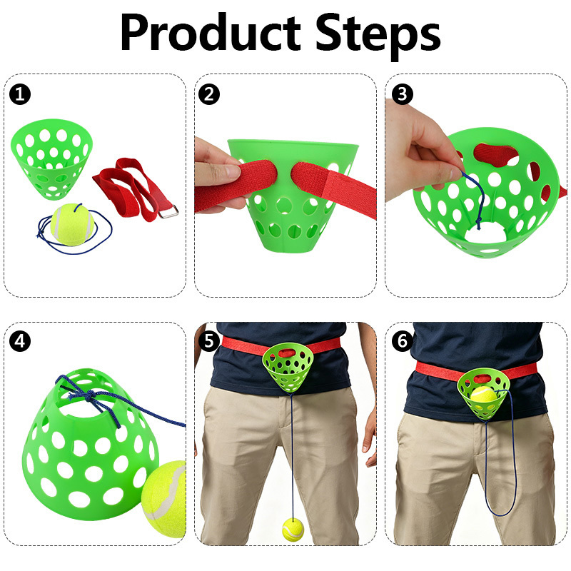 1/3 Set Swing Ball Game Multip - Party Family Games recension och pris