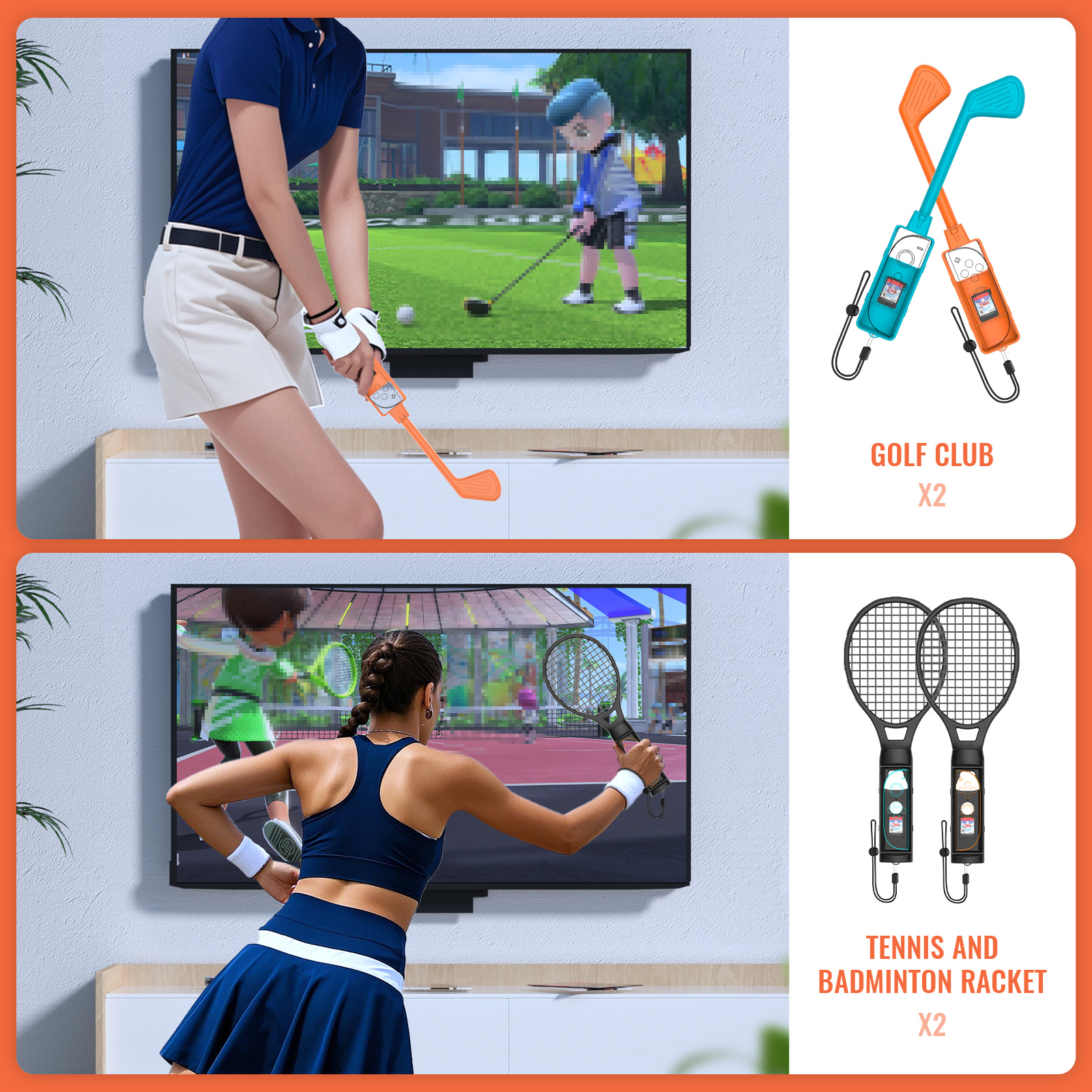 12 in 1 Sports Accessories Set - Party Games Switch 1 recension och pris