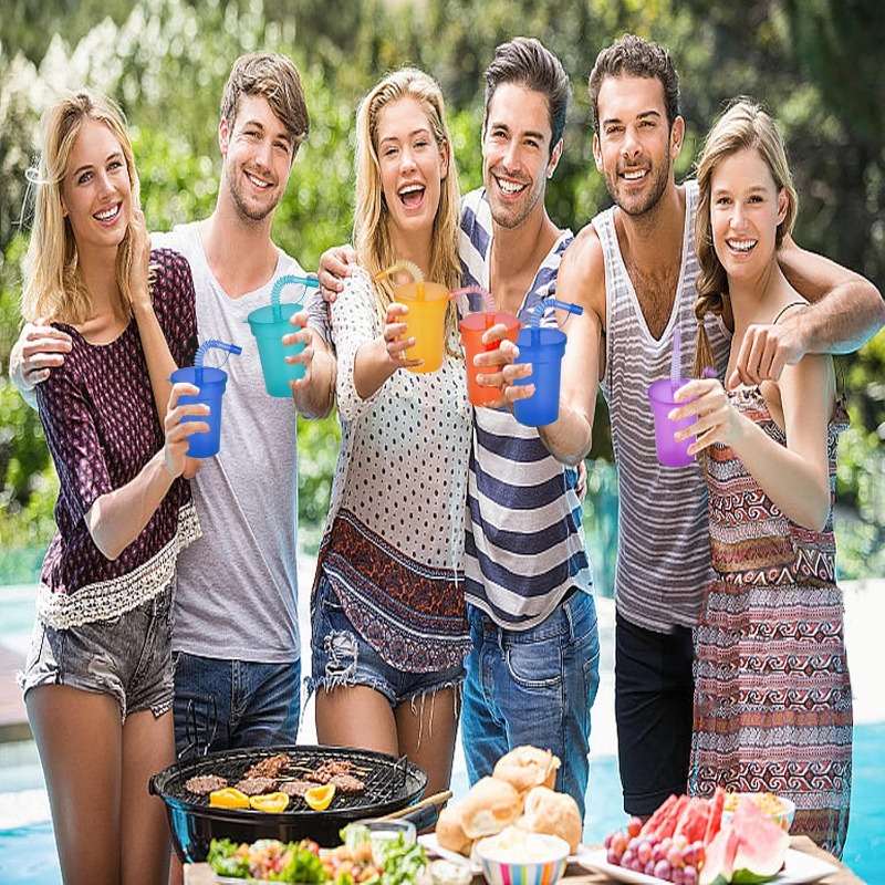 6-18PCS Portable Party Cup wit - Party Games Youth recension och pris