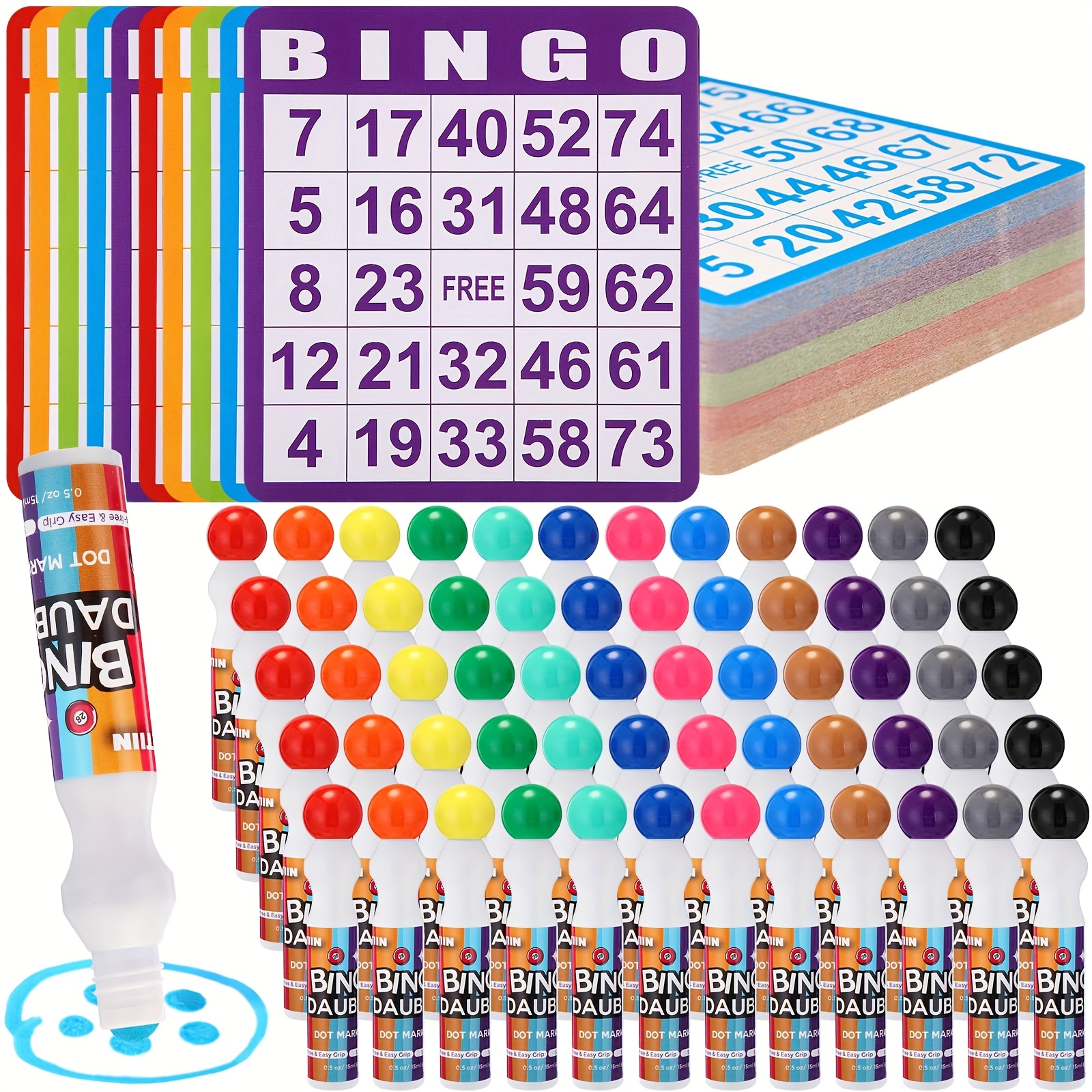 Set of 148 Bingo Game Cards in - Party Family Games recension och pris