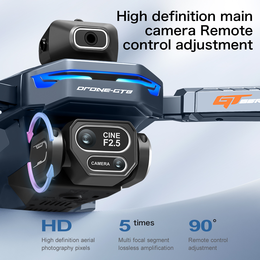 2026 New GT8 Drone GPS 8K Prof - Party Games New Year recension och pris