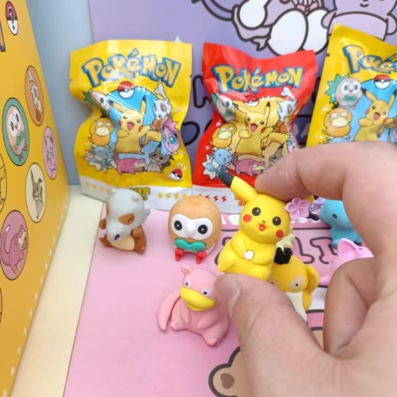 Pokemon Blind Bag Eraser Surpr - Party Games School recension och pris
