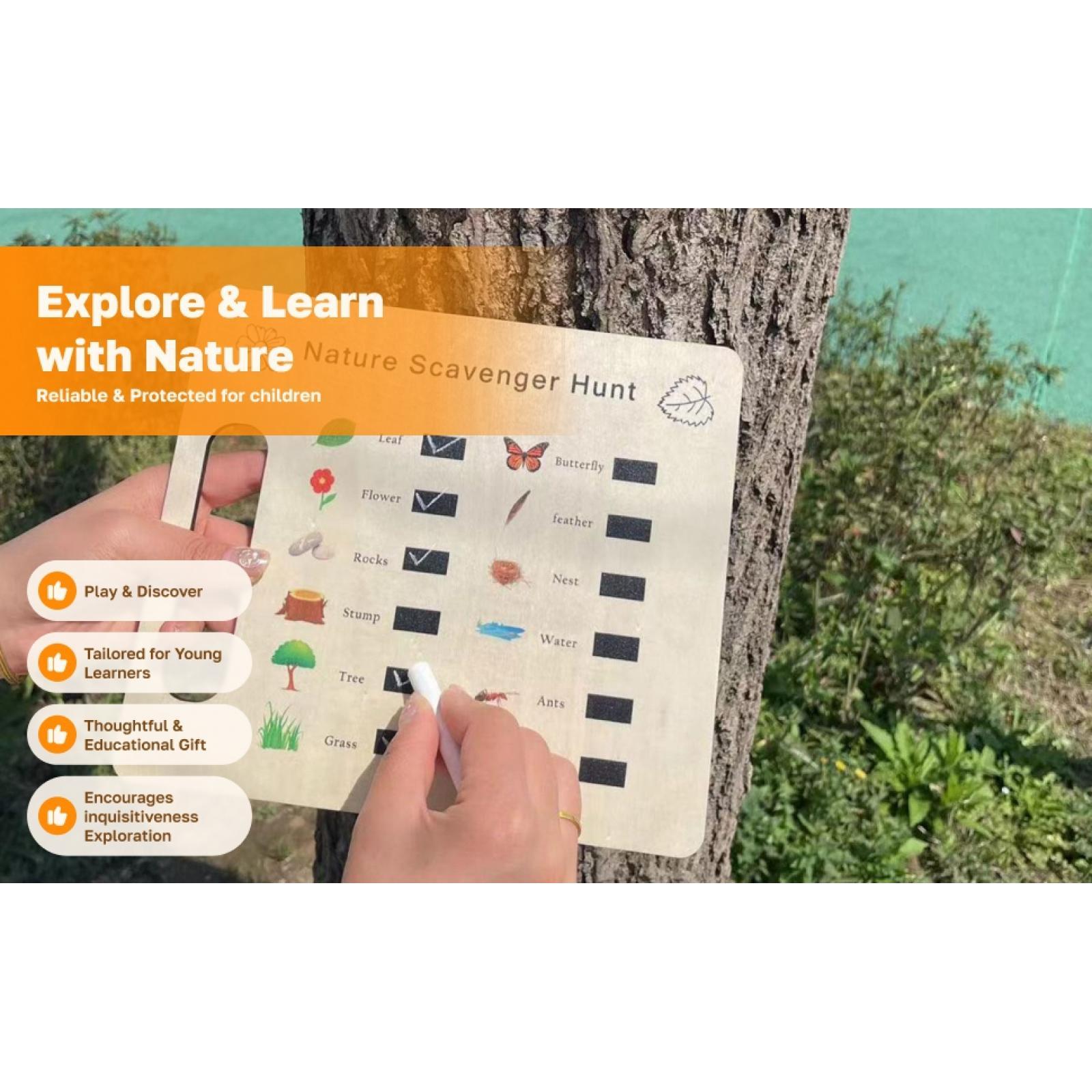 Nature DIY Craft Kit Explorati - Scavenger Hunt Card recension och pris