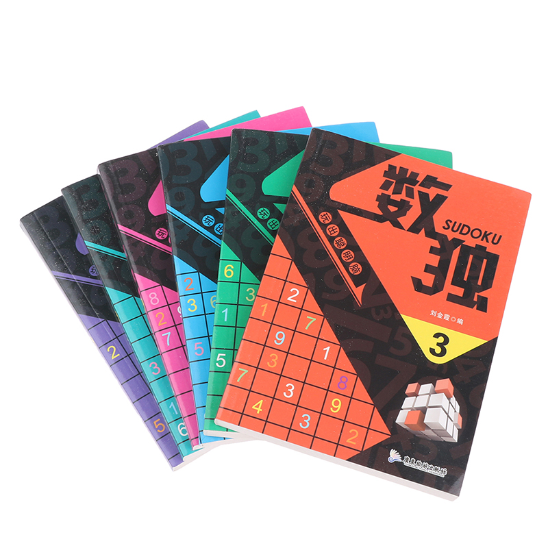 New Hot 6 Books/Set Sudoku Thi - Party Games New Year recension och pris