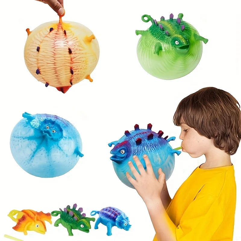 1PC Inflatable Dinosaur Bouncy - Party Games Kids Outdoor recension och pris