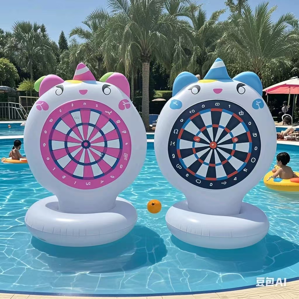 Inflatable Unicorn Throwing Ga - Party Games Kids Outdoor recension och pris