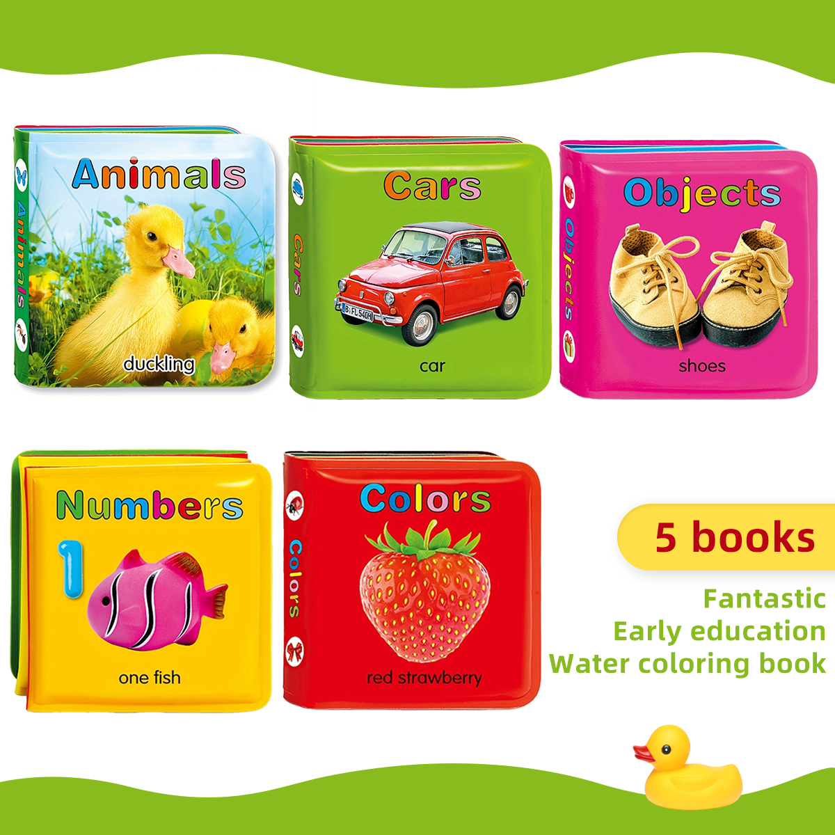 Floating Baby Bath Books for B - Party Games New Year recension och pris